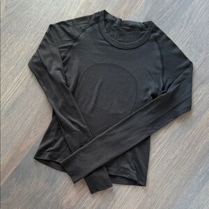Lululemon Swiftly Black Long Sleeve Top